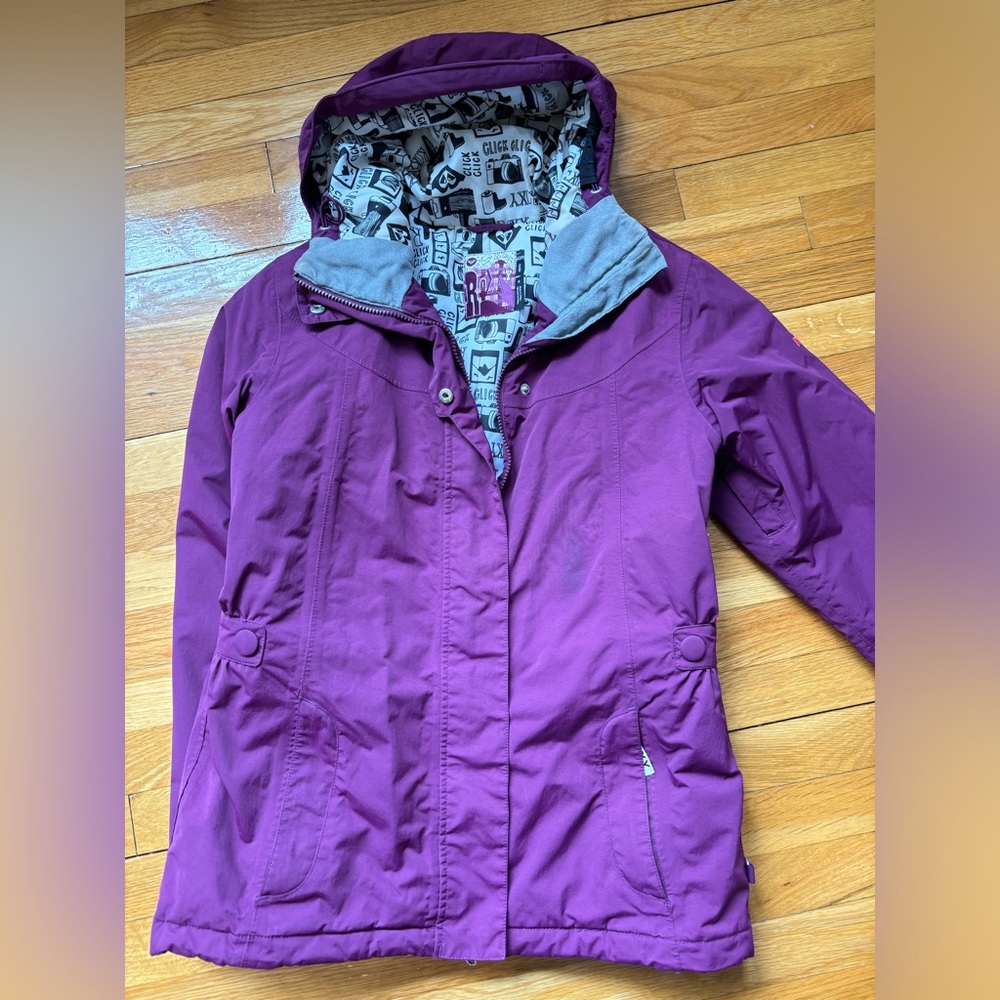 Roxy snowboard jacket magenta size medium